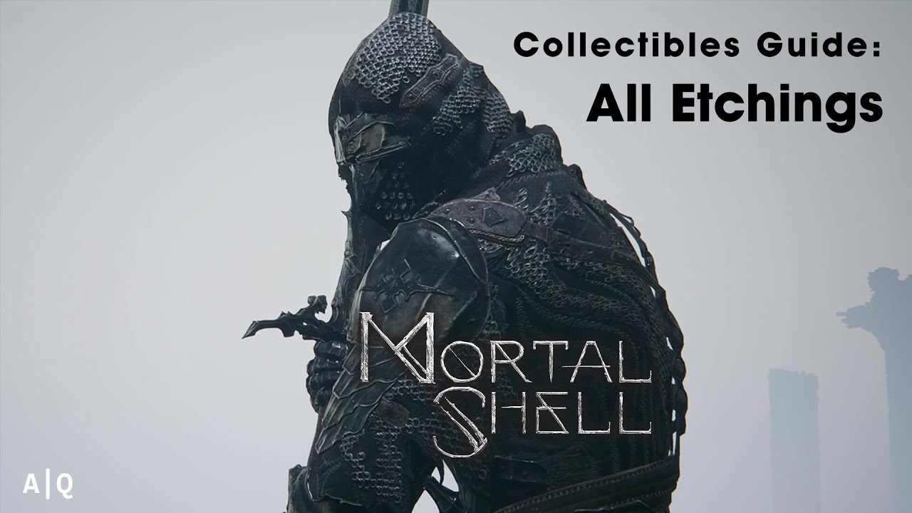Mortal Shell Collectibles: All Etchings (Seeker of False Truths Trophy)