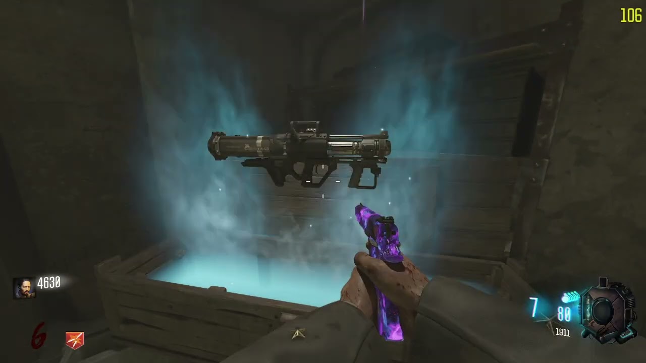 1 box hit and 1 wall weapon on all treyarch maps (Bo3 nacht)