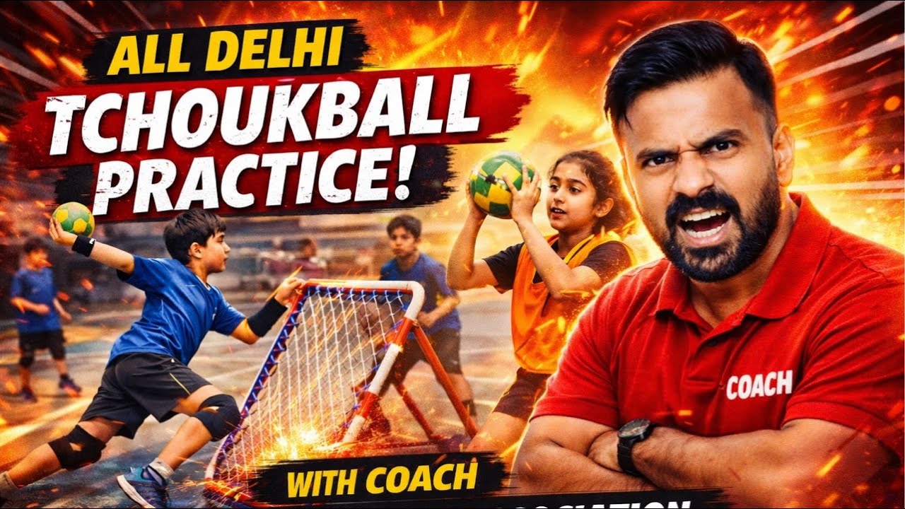 Delhi Tchoukball Practice Live