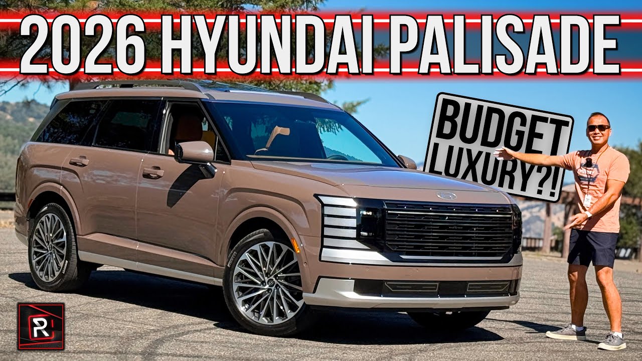 The 2026 Hyundai Palisade Calligraphy Is The Ultimate Budget Luxury 3-Row Family SUV