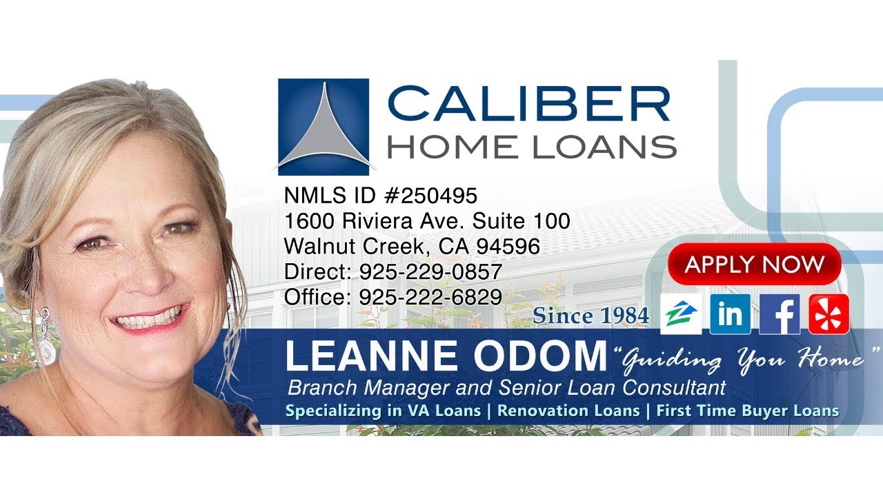 Leanne Odom With Caliber Home Loans in Walnut Creek