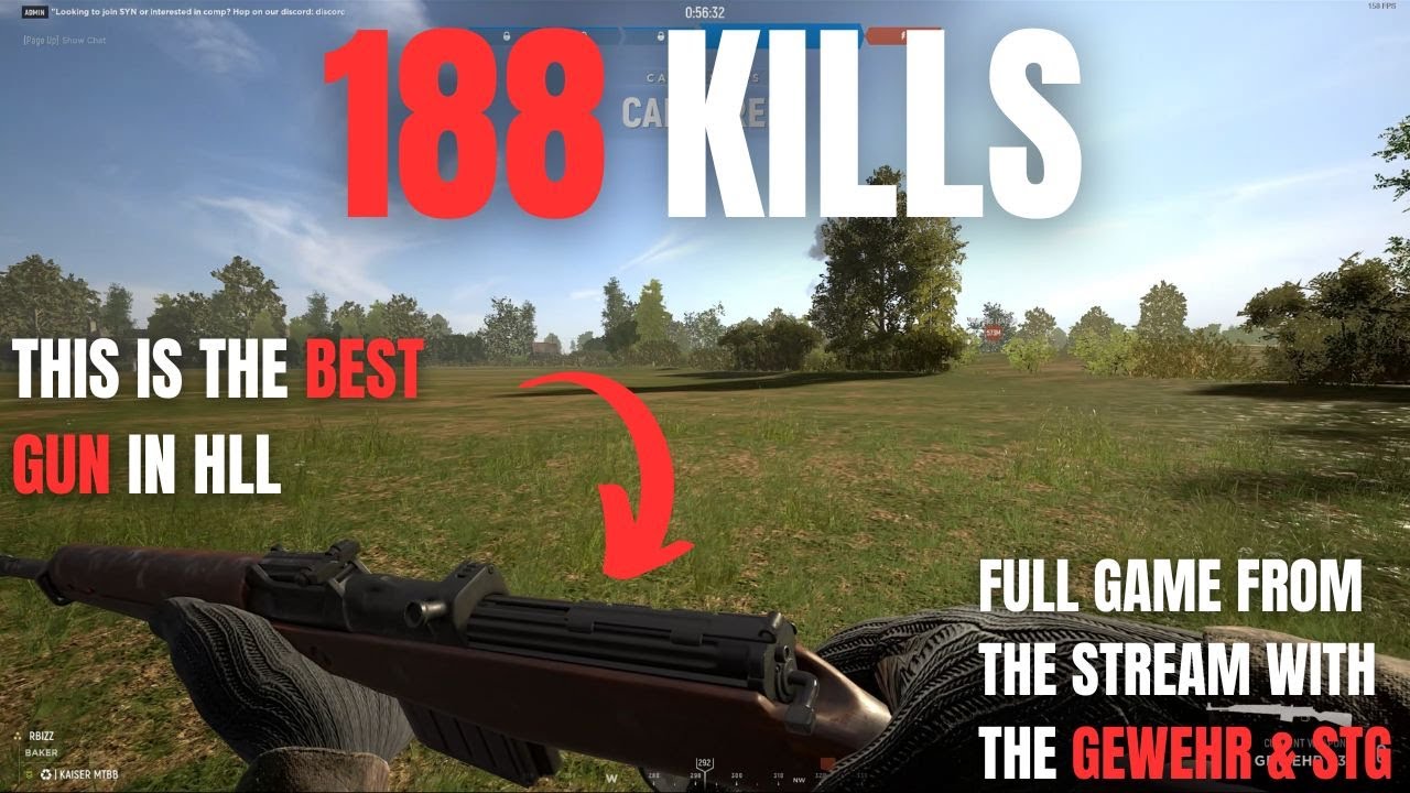 Hell Let Loose - This is how you play the Gewehr 43 - 188 kills