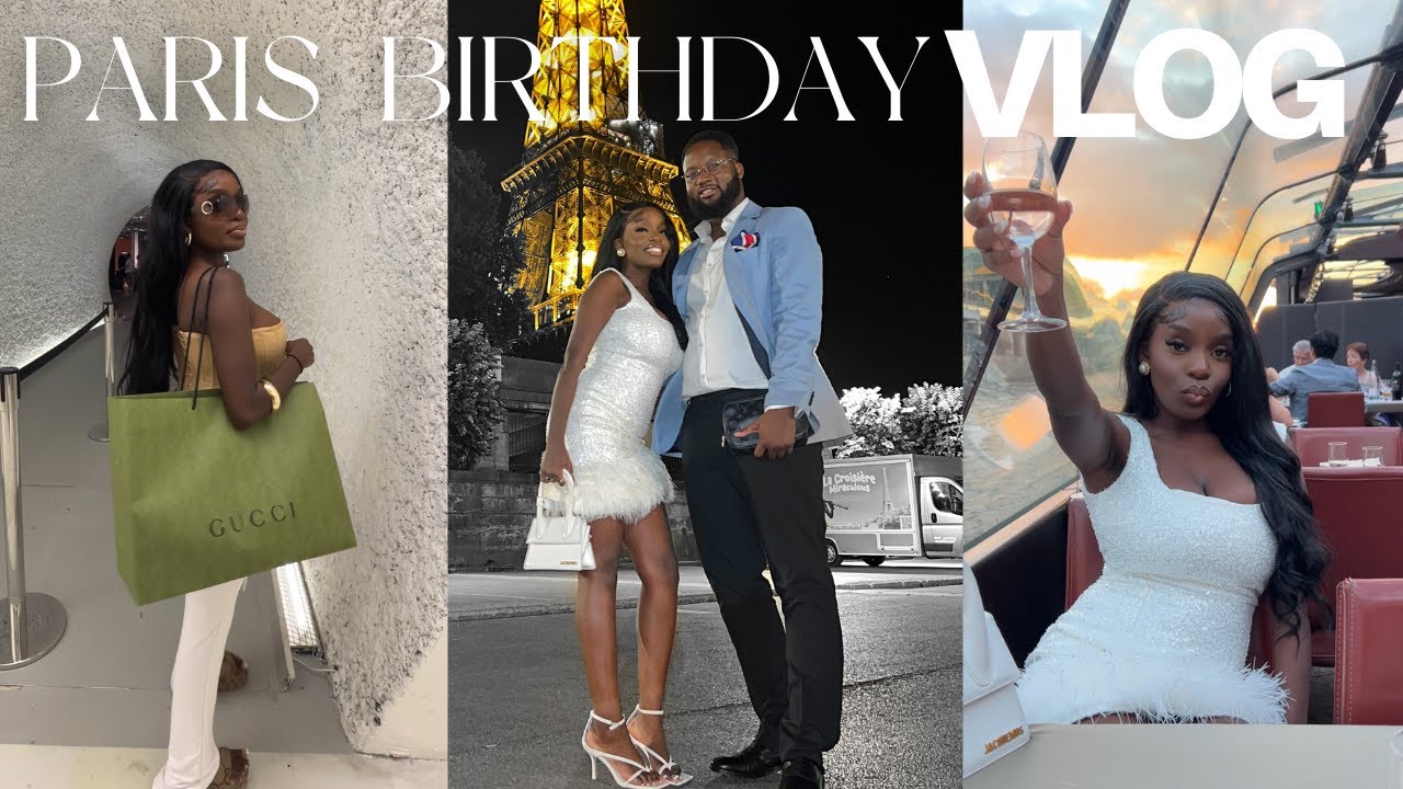 PARIS VLOG - SURPRISE BAECATION + RIVER CRUISE + SHOPPING + BEING SPOILT