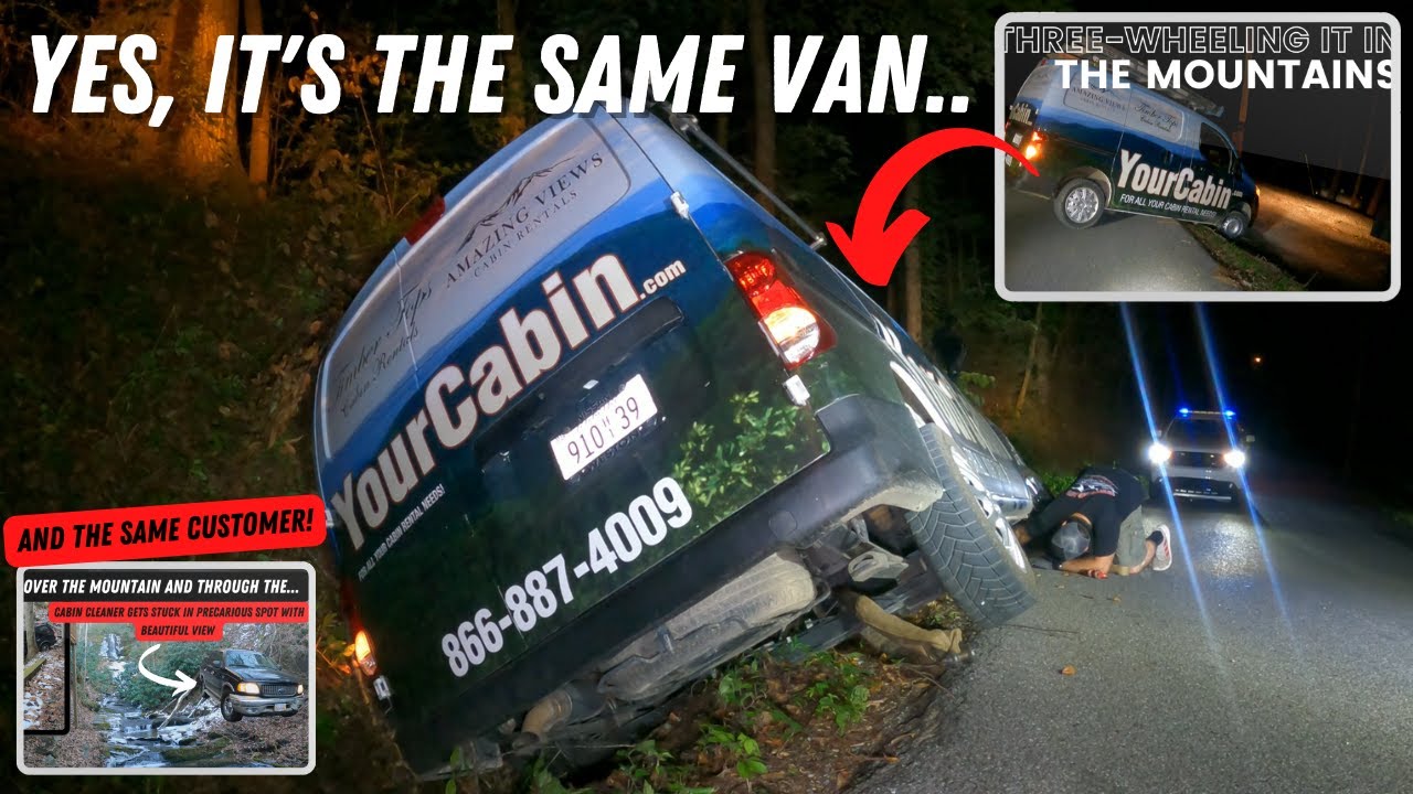 We Rescue This Cabin Service Van Once More & More Illegal Parking