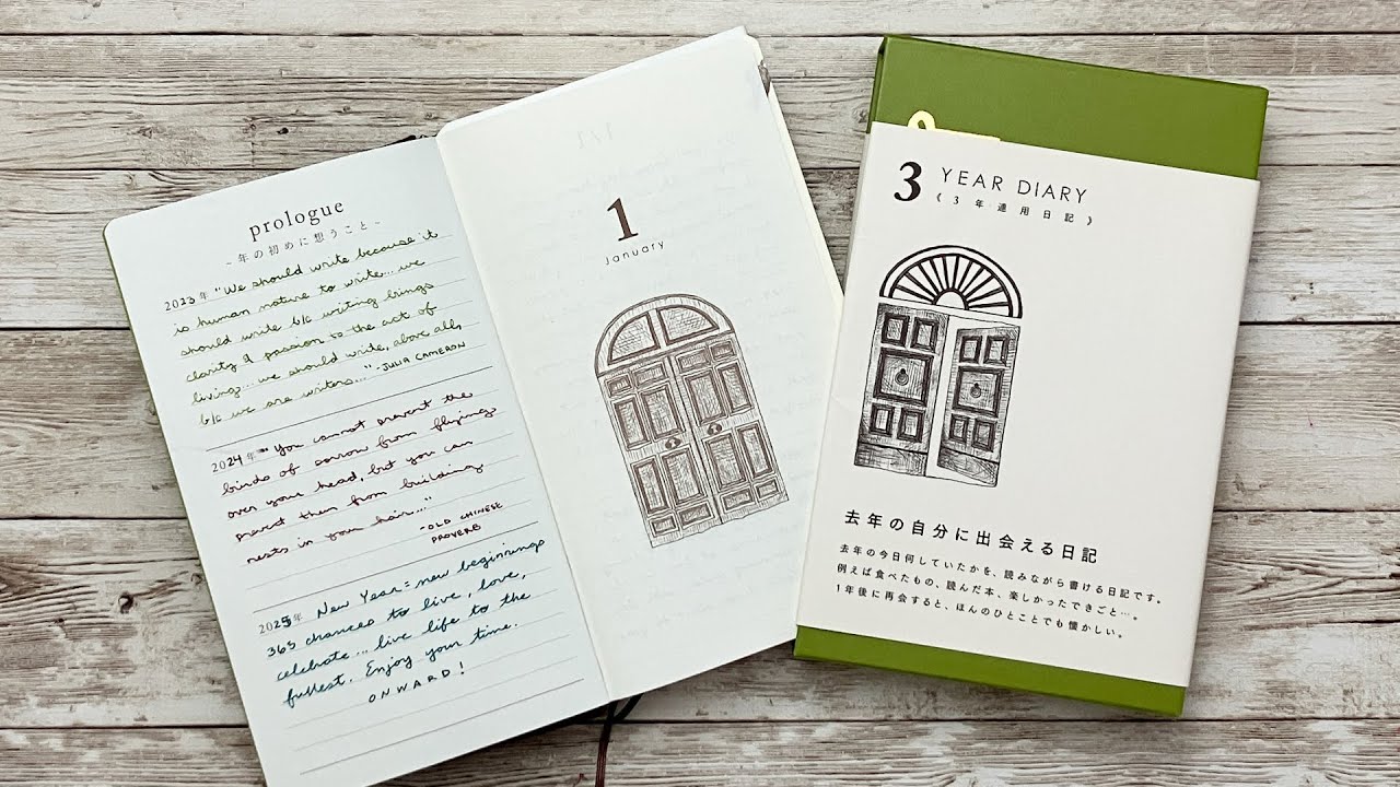 My Midori 3 Year Diary... Is a Multi-Year Diary for You?!