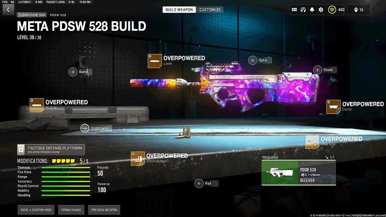 *NEW* PDSW 528 BUFF in MW2 🔥 NEW SMG META! (Best PDSW 528 Class Setup) - Modern Warfare 2