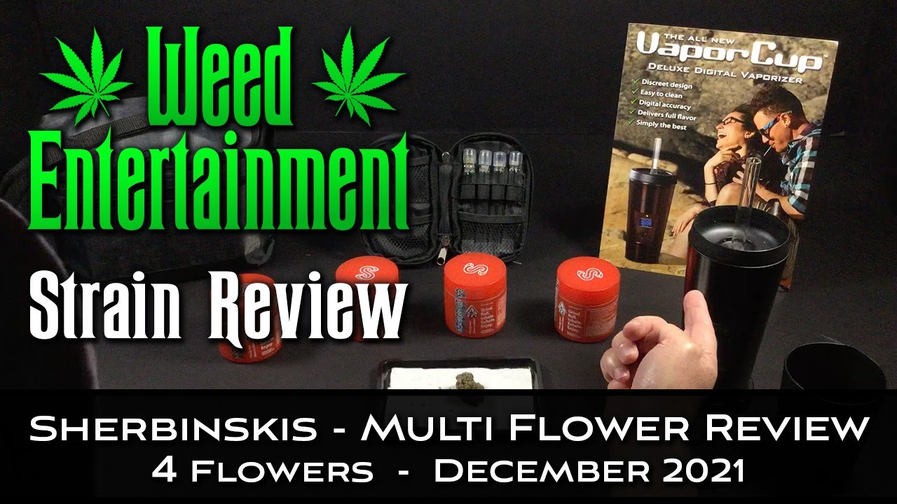 Sherbinskis - Multi Flower Review - 4 Flowers - One Winner - December 2021