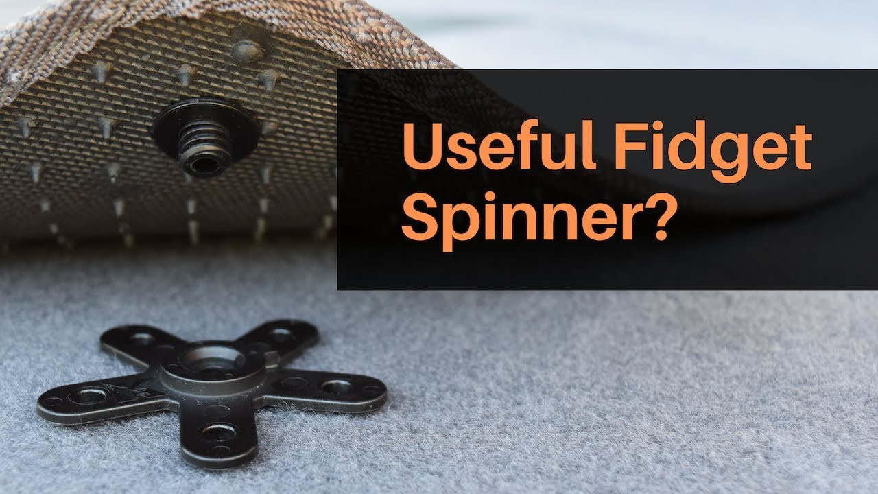 Finally! A Useful Fidget Spinner stops your Sliding Car Mats!