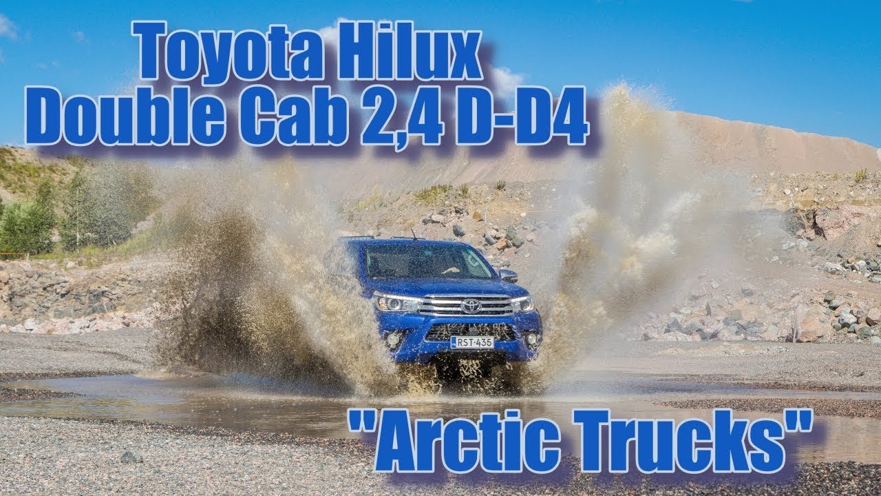 Kivirock koeajaa: Toyota Hilux Duoble Cab 2.4 Arctic Trucks AT33 Wide