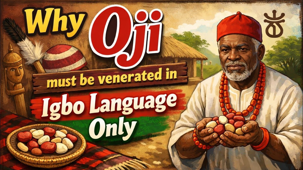 MY REACTION TO THE VIDEO CIRCULATING THAT OJI RITUAL HAVE NO LANGUAGE RESTRICTIONS.