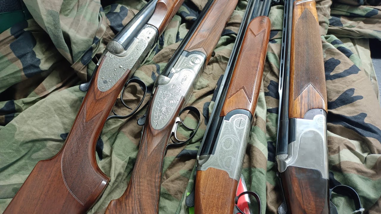 SOVRAPPOSTI E DOPPIETTE ..VECCHIE GLORIE  Beretta, Bernardelli, Franchi e Zoli .....test a confronto