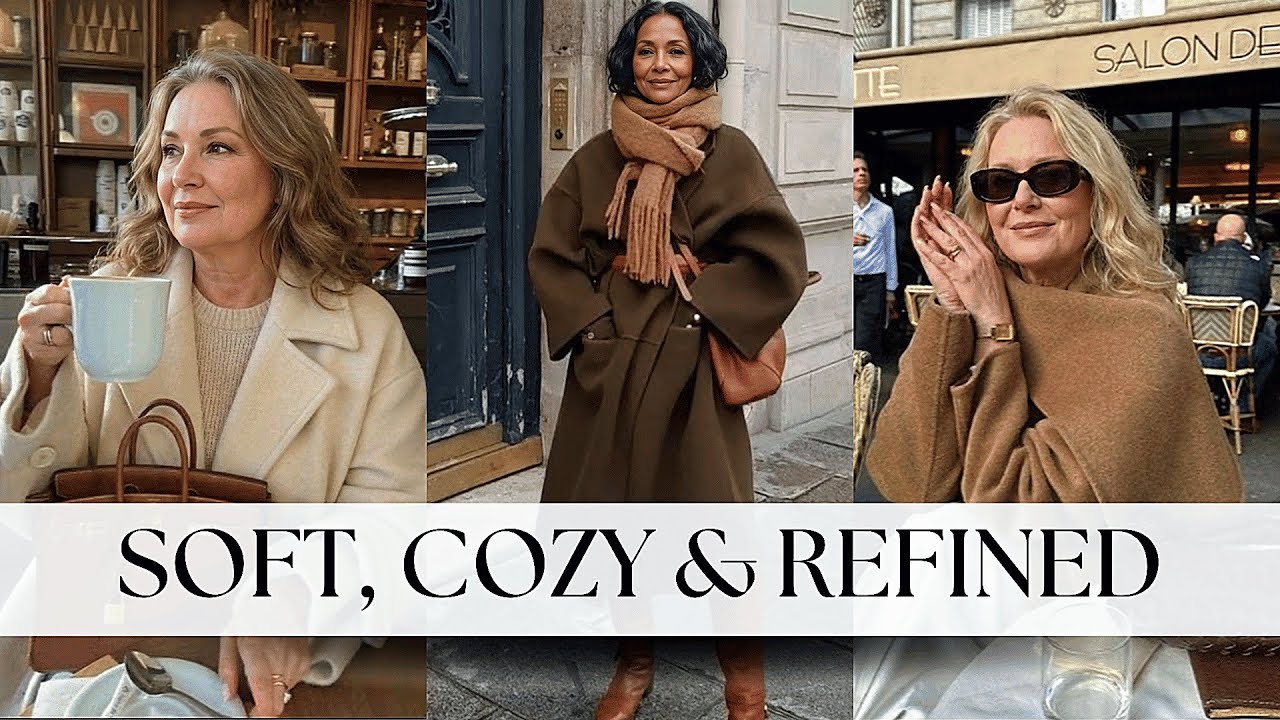 How to Turn Cozy Hygge Pieces Into Elegant Outfits After 60