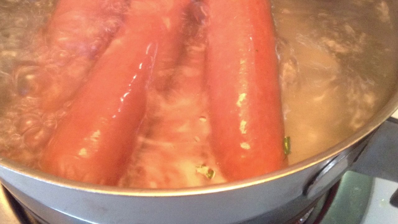 How to boil hot dogs perfectly