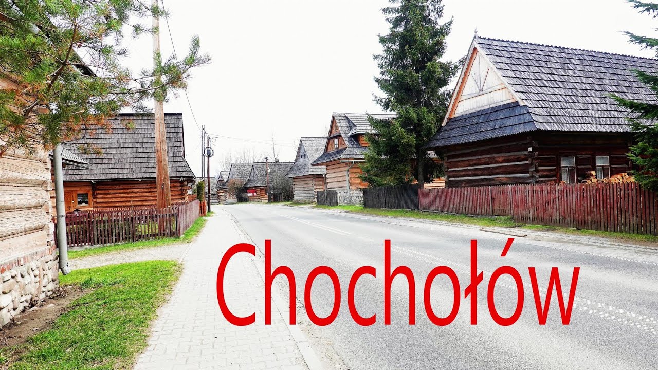 Chochoł&oacute;w, Polska 2022 - wspaniałe drewniane domy w Tatrach Wysokich (𝟒𝐊)