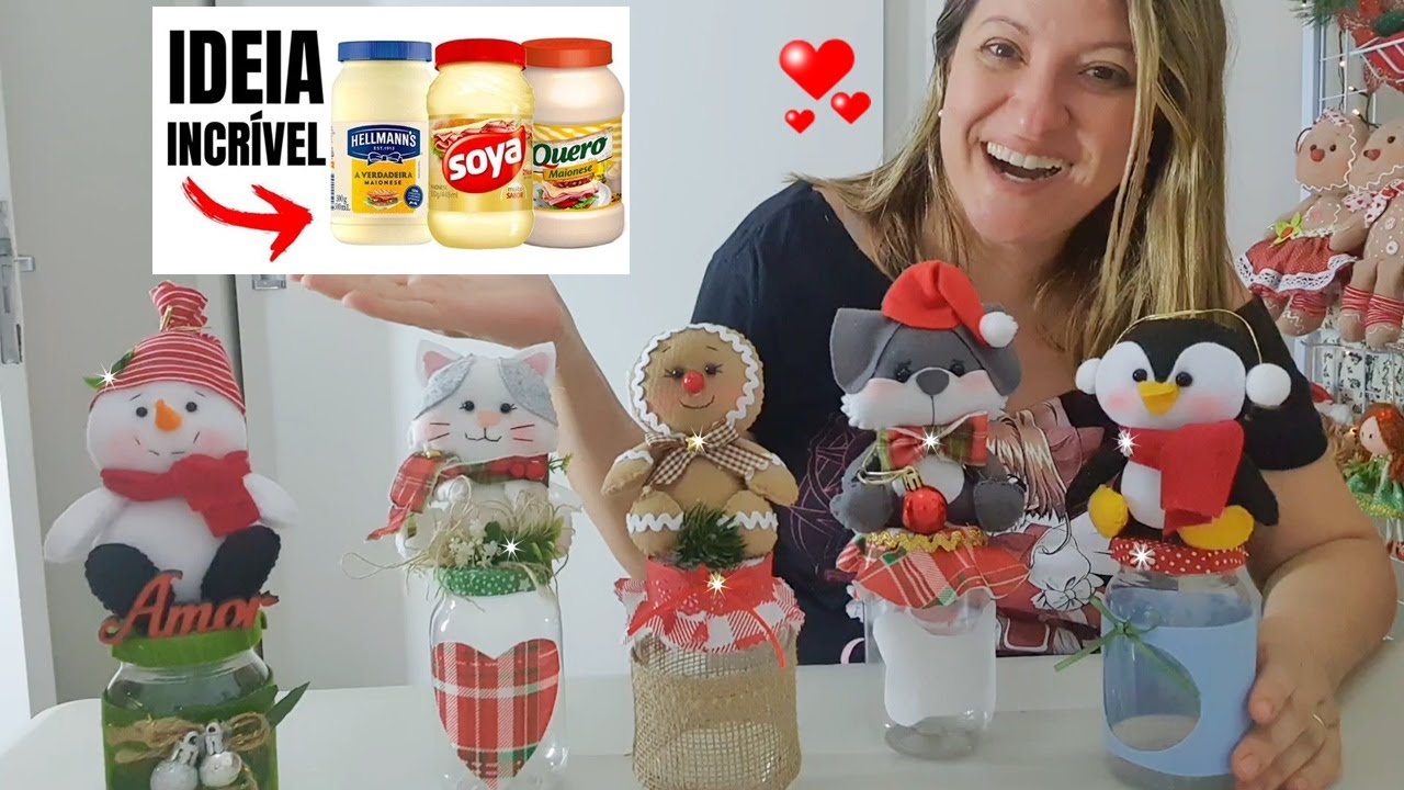IDEIA Genial! Faço Muitos e Vendo Todos! Super Ideia de Reciclagem com Tampa de Pote de Plástico