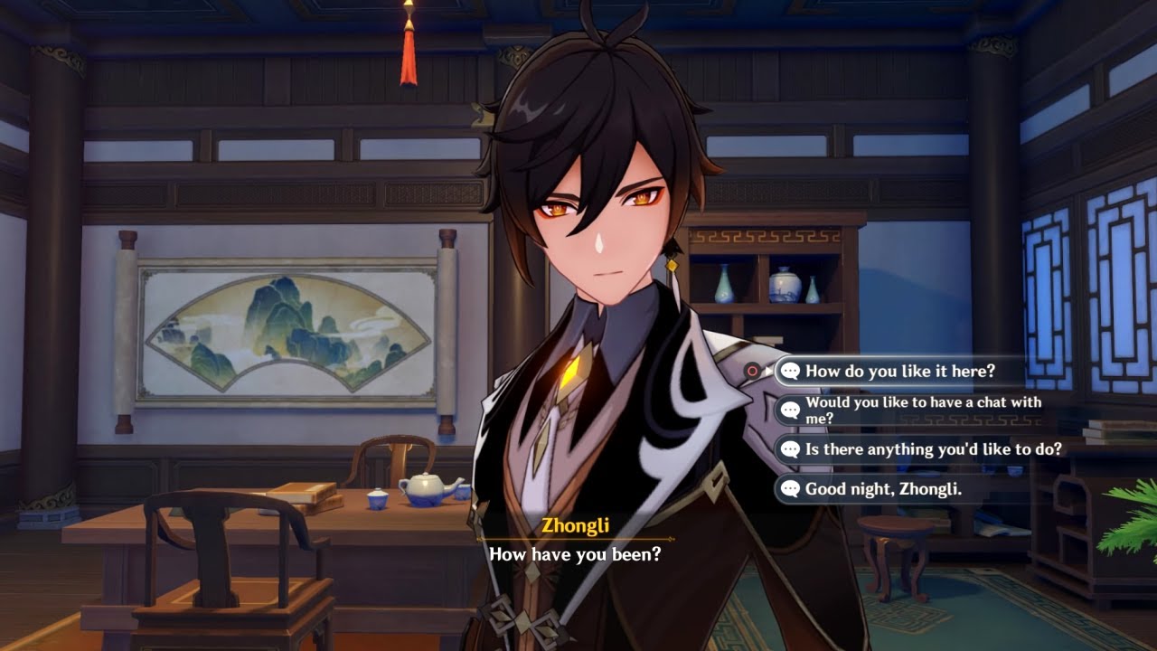 All Zhongli Teapot Voice lines  ( English ) | Genshin Impact