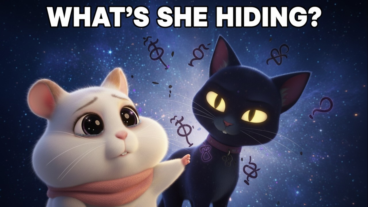 Why Was the Shadow Cat Crying in Milo's Cottage? 😢✨ Heart-touching Halloween story about friendship