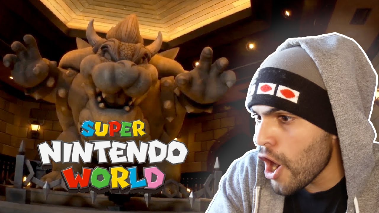 Нереальный тематический парк Nintendo!!! Super Nintendo World! (Реакция)