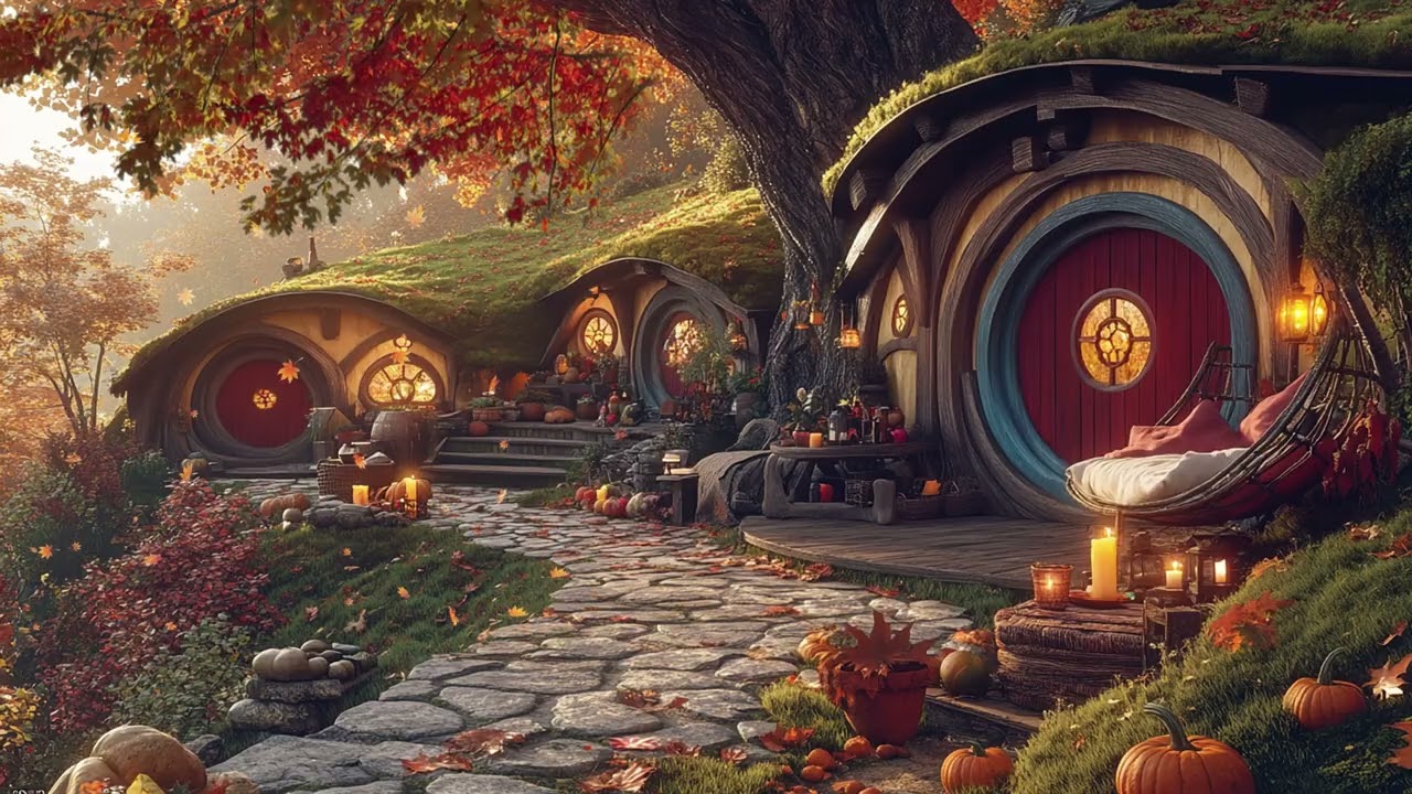 Hobbit Village Space: Natural Sounds Cozy Sounds for Relaxation and Concentration