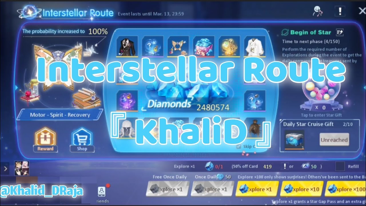 Dragon Raja | Interstellar Route Event | 1000+ Pulls !!