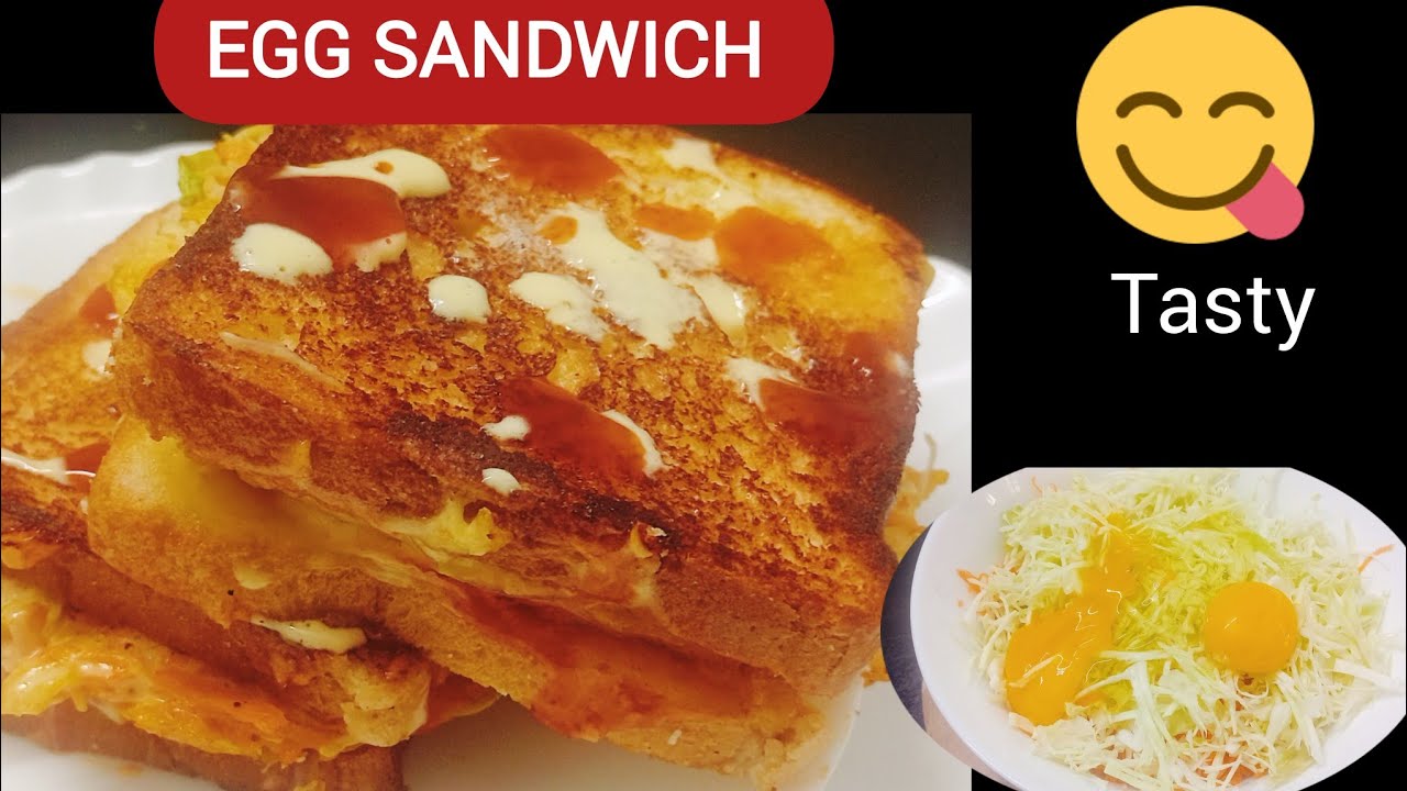മുട്ടയും ബ്രെഡും കൊണ്ട്  SANDWICH അടിപൊളി ടേസ്റ്റിൽ,/Egg cabbage/ Sandwich//Bread sandwich//