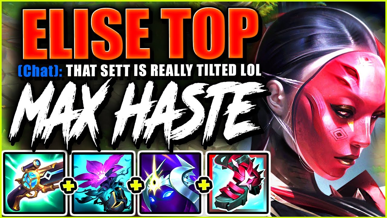 I Played Elise Top With a Max Ability Haste Build and it was ACTUALLY OP 💀💀 | s15 Gameplay