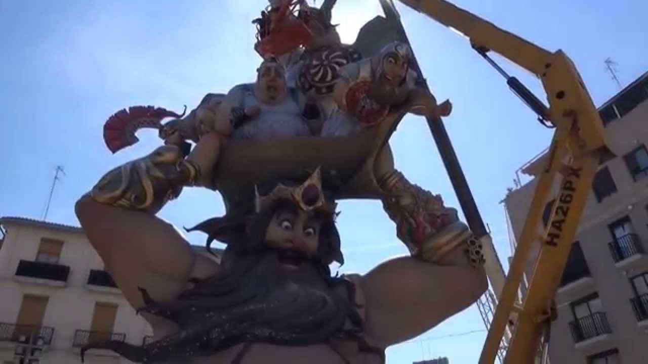 Plantá Falla Convento Jerusalén 2015