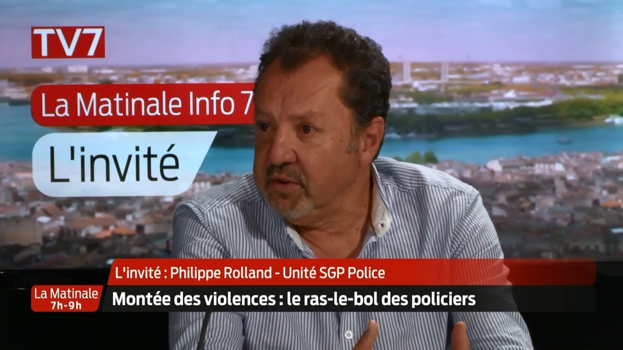 La Matinale | L'invit&eacute; | Philippe Rolland, Unit&eacute; SGP Police FO