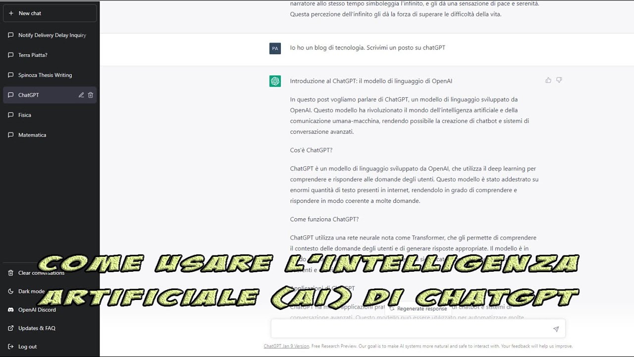 Come funziona e come usare l'intelligenza artificiale di ChatGPT