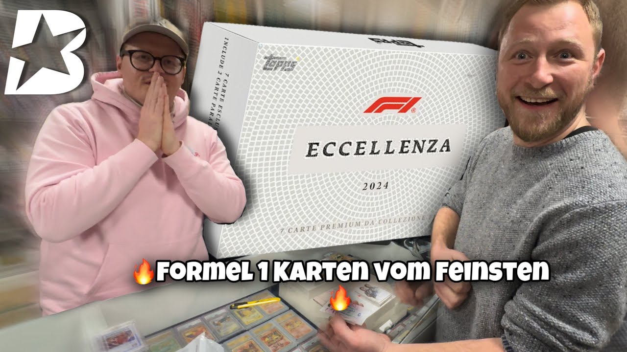 Formel 1 Topps Eccellenza 2024 Box Break🔥 wilder Kunden Rüpf im B-Brothers Store 😵