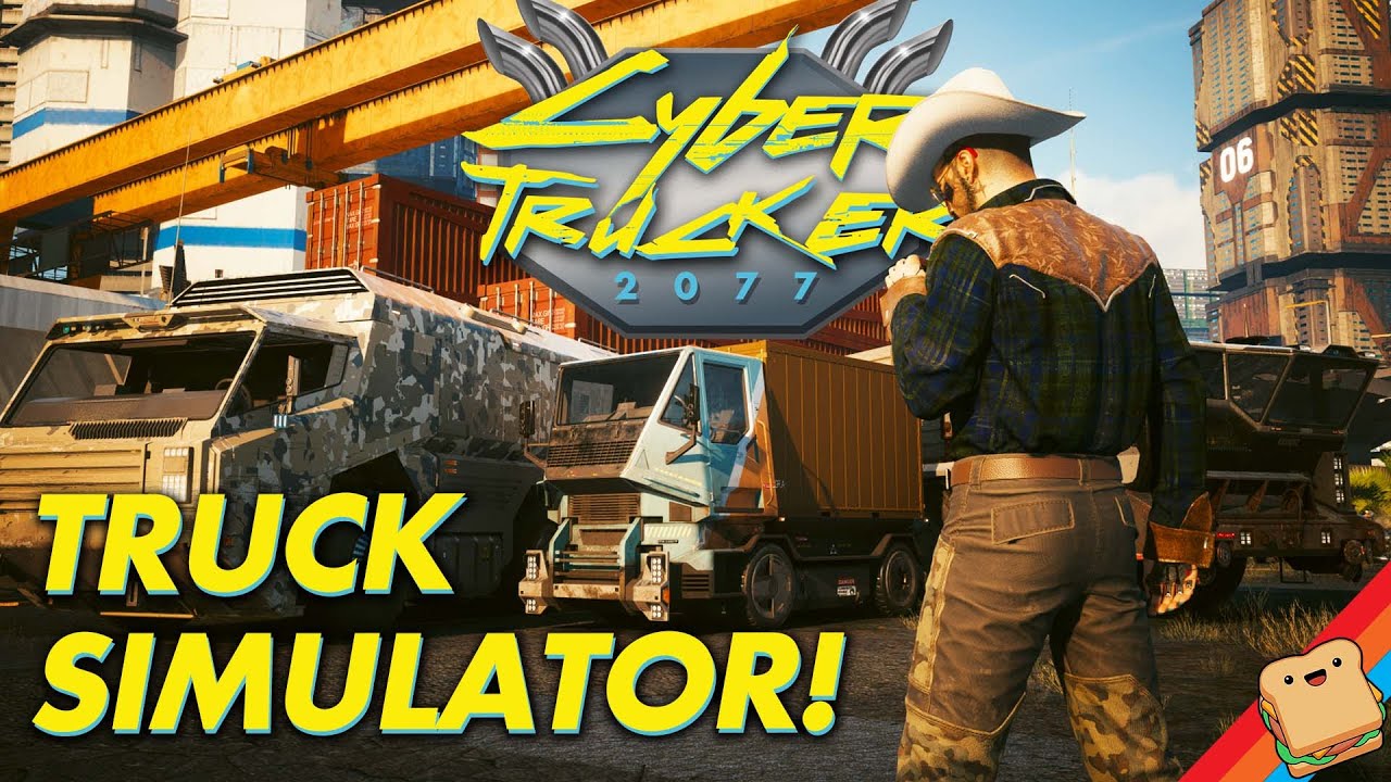 Truck Driver SIMULATOR in CYBERPUNK 2077! Choosing the Quiet Life, one Delivery at a Time!