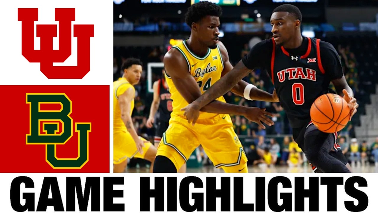 Utah vs Baylor Highlights | Men's Basketball | College Basketball 2026