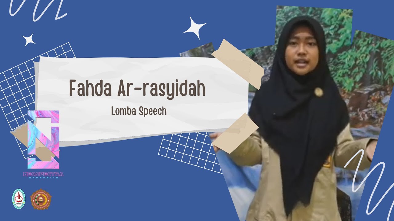 NEOSPECTRA 2022 | SPEECH | NEO'S COMPETITION | Fahda Ar-Rasyidah