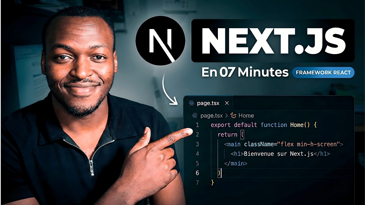 Apprends Next.js en juste 07 minutes