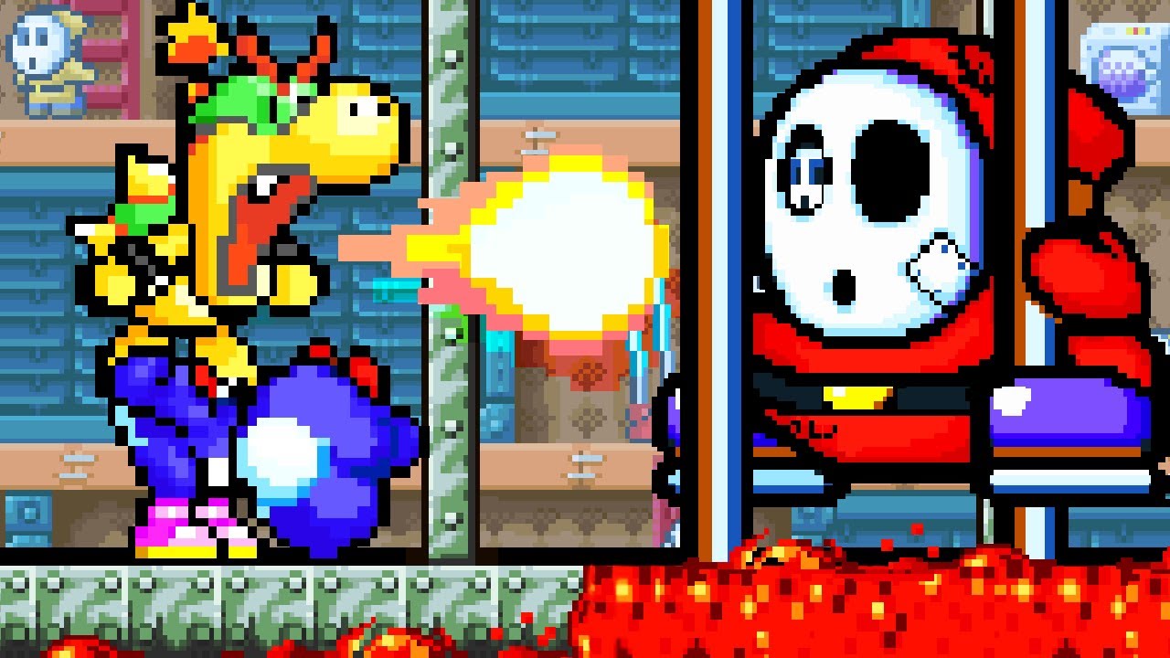 Yoshi's Island DS - No Damage 100% Walkthrough (World 4)