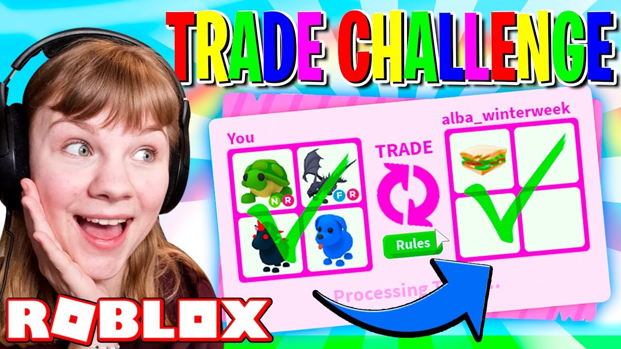 Siger JA til ALLE TRADES?! *GIVEAWAY* | Dansk Roblox: Adopt Me med Kaytraine