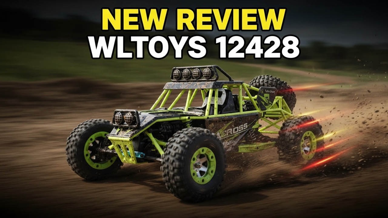 Wltoys 12428 Rc Car Off-Road Escala 1.12 4WD