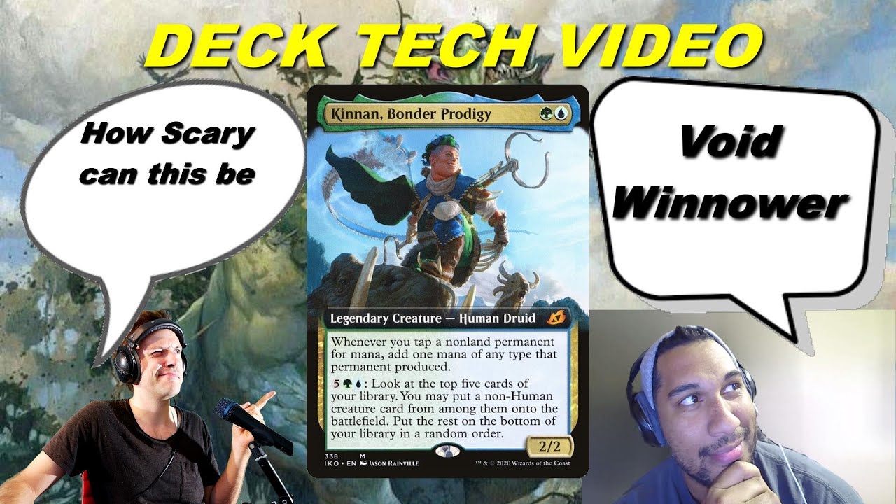 Kinnan cEDH deck tech with Higher a midrange stompy control stax deck that can really smash