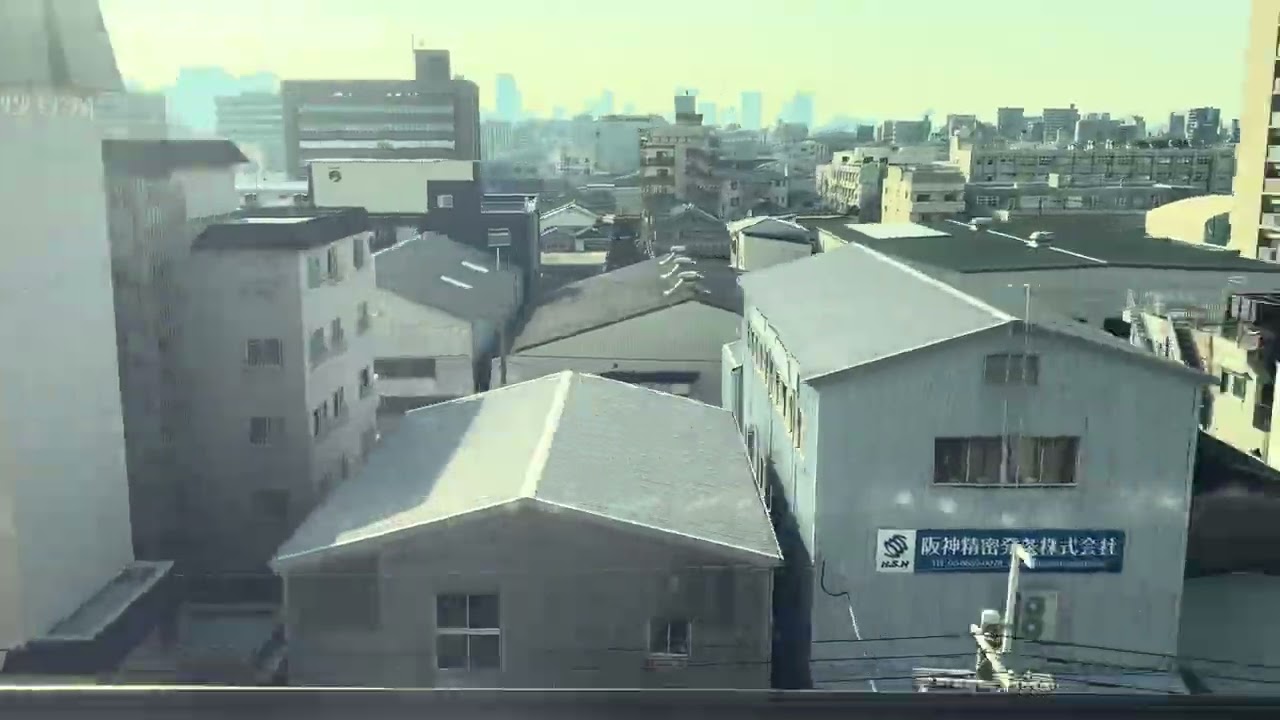 のぞみ　新大阪発車〜全アナウンス