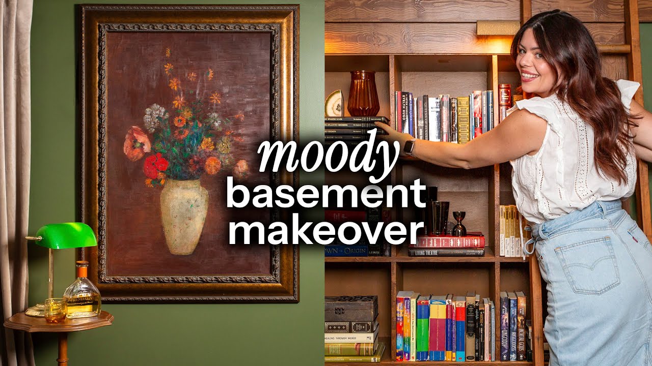 I saved $6,500 on this EXTREME basement makeover