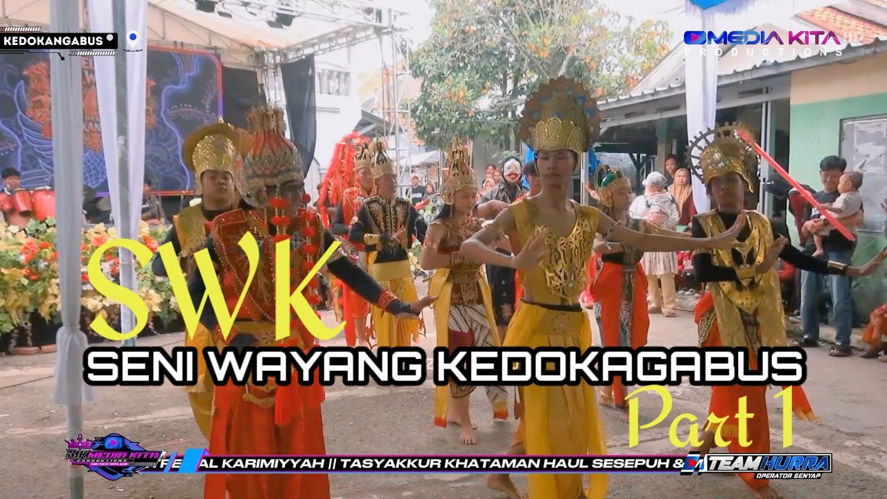 SWK Seni Wayang Kedokangabus Part 1 - Obrog asli budaya Indramayu Wayang Orang