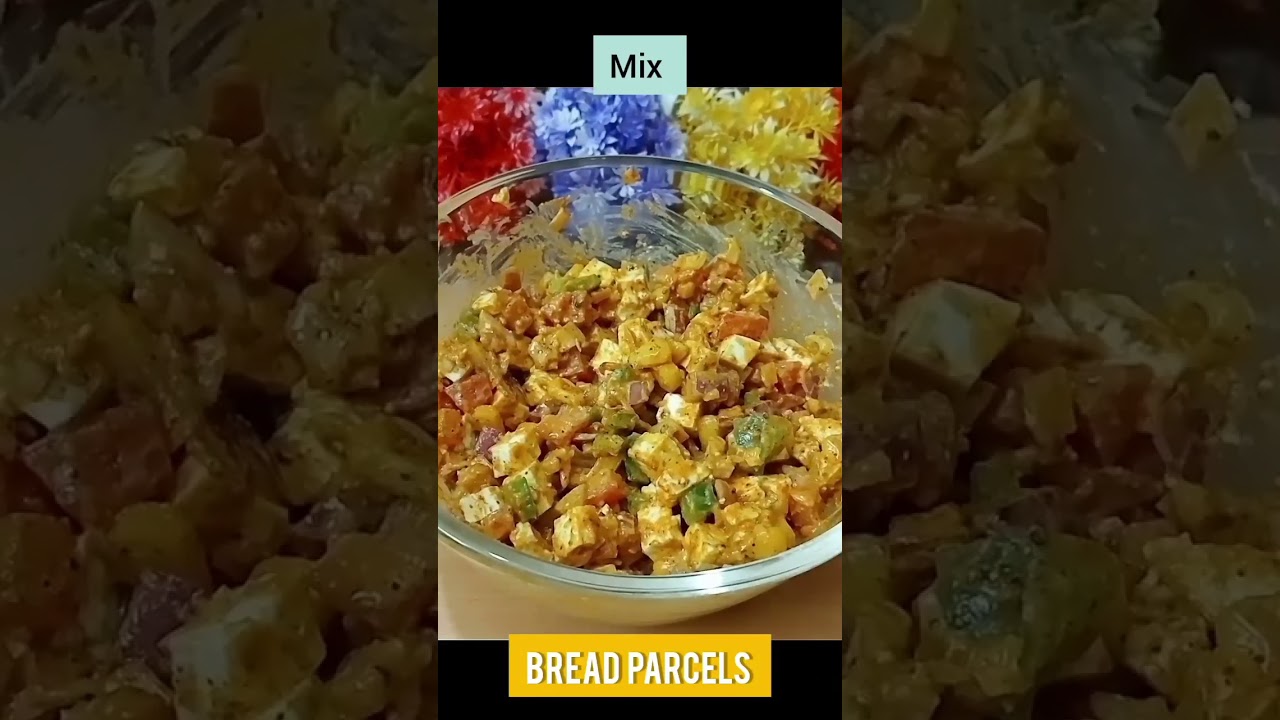 Instant cheese bread parcels recipe #short #youtubeshorts #viral #zingyparcel