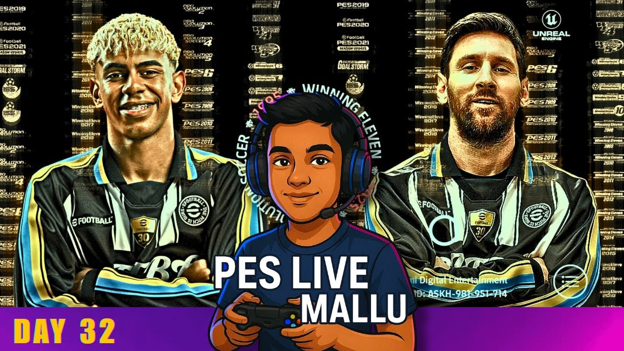 Pes Live Streaming | PESLIVEMALLU #peslive #peslivemallu #efootballlive