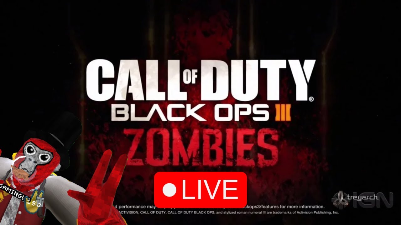 🔴 CRIXGAMING VR IS LIVE | PLAYING BLACK OPS 3 ZOMBIES WITH FANS AND FRIENDS 🔴
