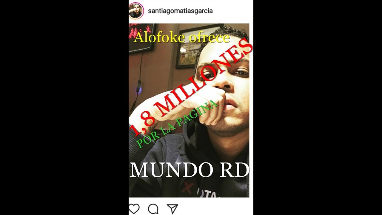 Alofoke le ofrece 1,8 MILLONES  a Randy por Mundo rd