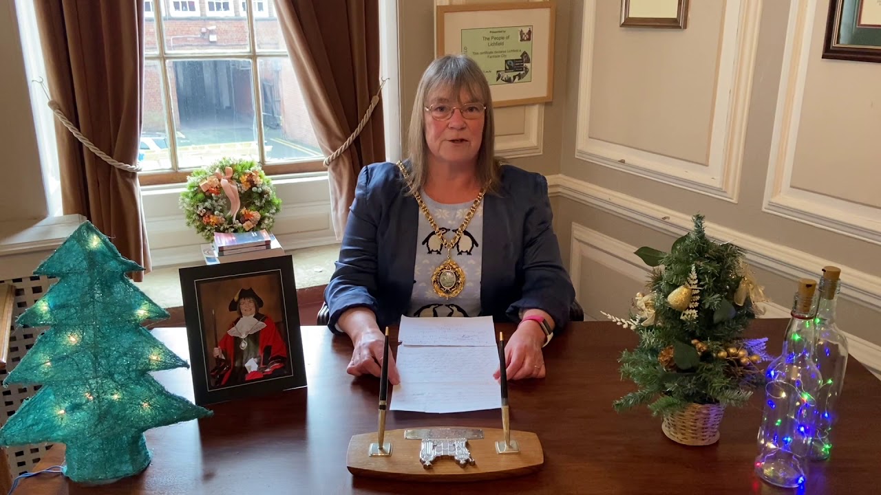 Christmas message from The Mayor of Lichfield