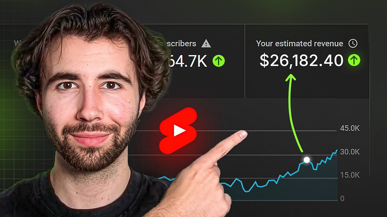 how i made $26,182 in 1 month with youtube shorts (do this)