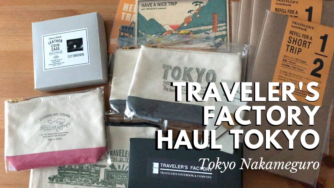 Tokyo Traveler's Factory Haul, The Superior Labor Collab, Leather coin purse #haul #stationeryhaul
