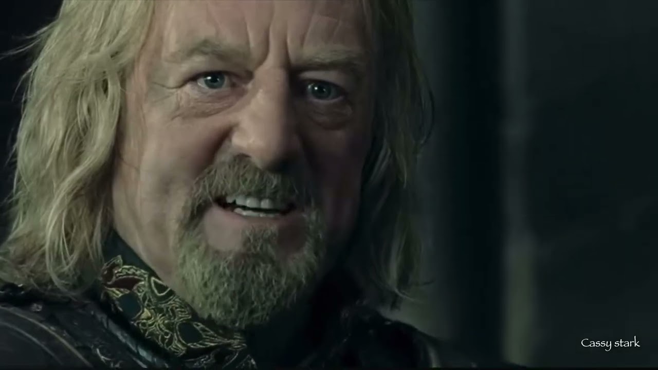 Theoden king of Rohan Rest in peace Bernard Hill