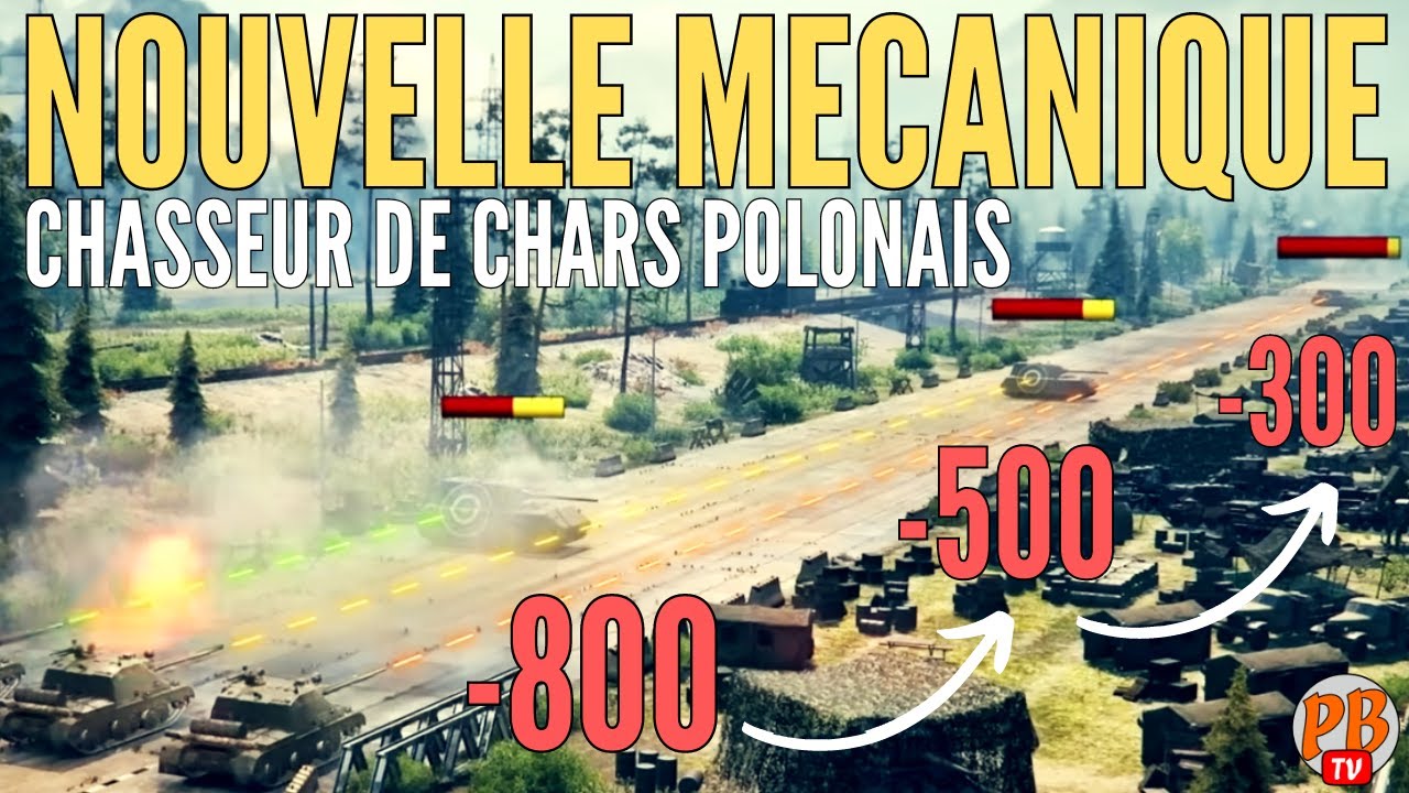 Nouvelle MÉCANIQUE pour les Chasseurs de Chars Polonais - Blyskawica - World of Tanks